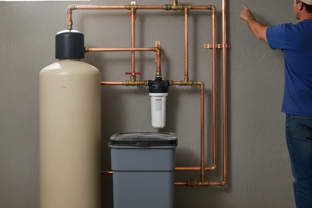 Whole-house water treatment system installed in Palmyra